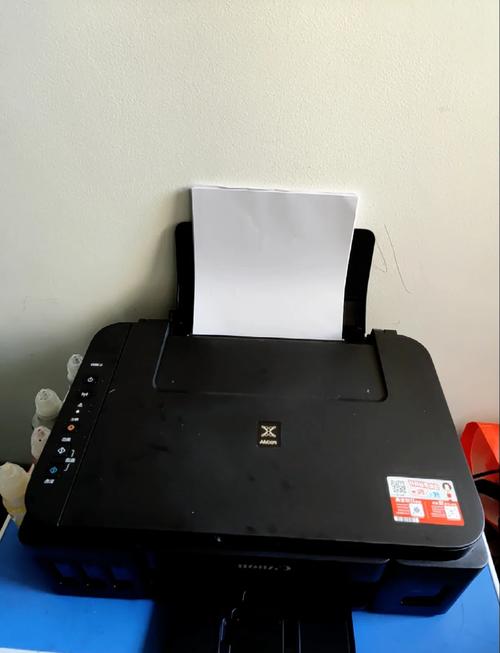 佳能打印机,打印图片背景全是黑色的?