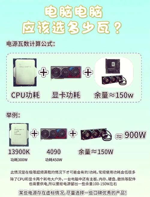 主机电源瓦数怎么选