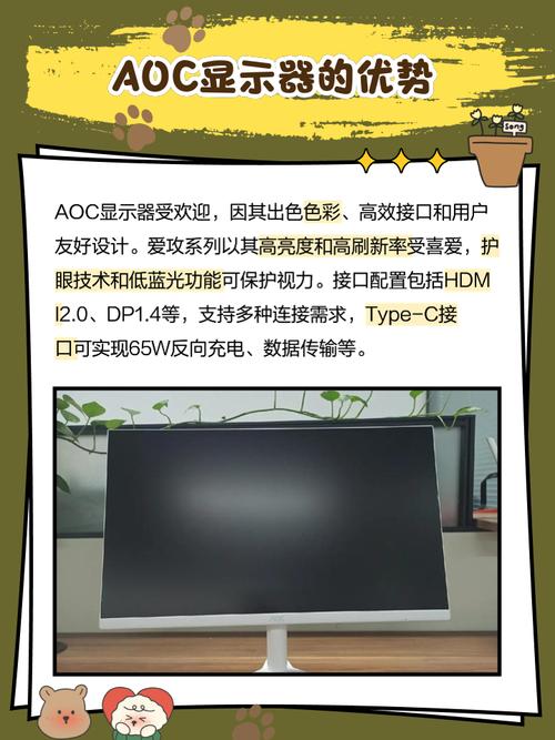 aoc显示器如何