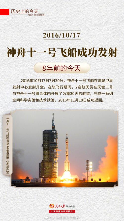 神舟十一号飞船任务是什么?发射目的是什么