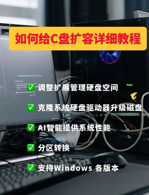 暗影精灵4问win10怎么扩大c盘