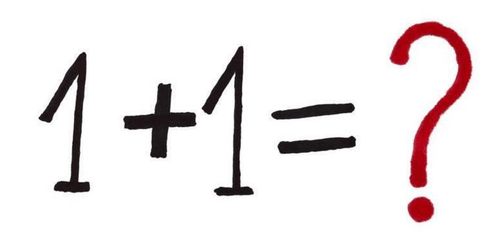 1+1等于几1