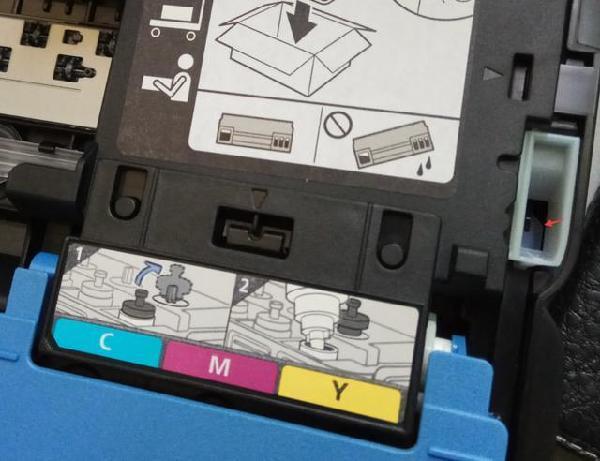 佳能288打印机怎么都打不出红的颜色。测试页显示无红色?