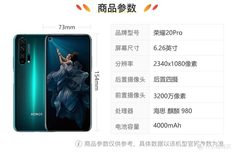 华为荣耀20和荣耀20pro有什么区别