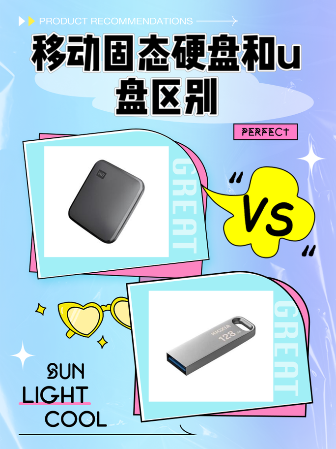 移动固态硬盘和u盘区别