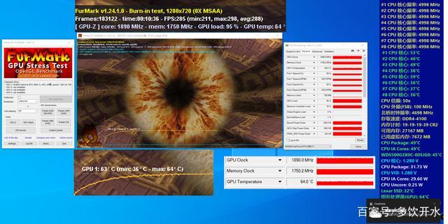 显卡用甜甜圈烤机多少度算正常