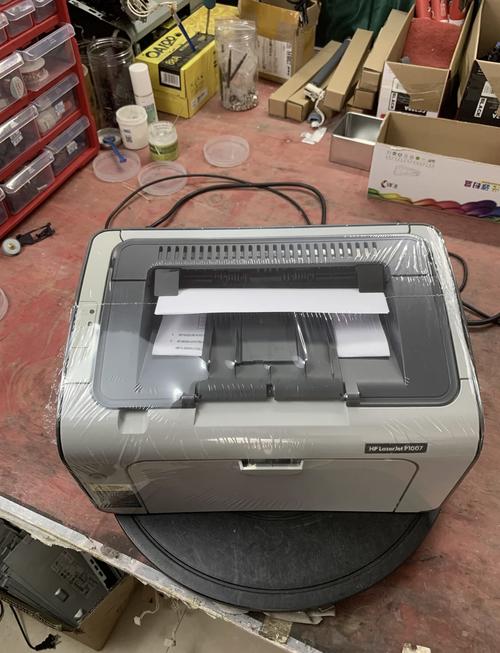 惠普1007打印机只打一半怎么回事?