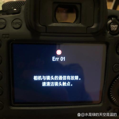 佳能A480显示:“镜头出错,请重新启动相机”,出现了什么问题?