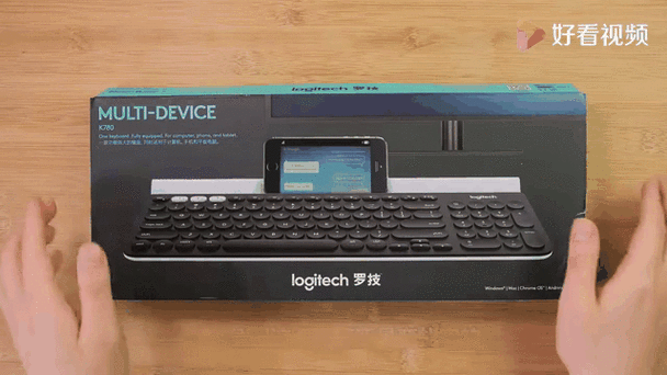 罗技k780怎么连接电脑