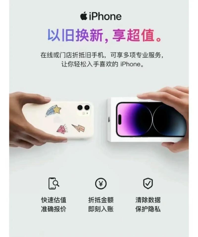 苹果手机坏了能以旧换新么?