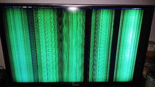 液晶显示屏出现纵向线条是什么故障