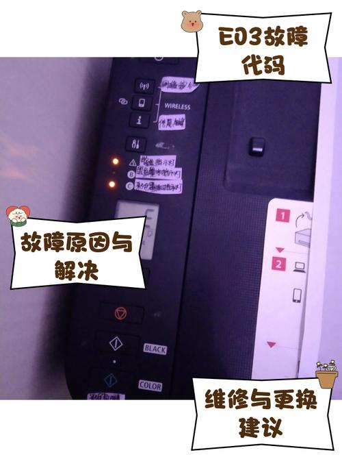 佳能打印机打印模糊不清是什么原因