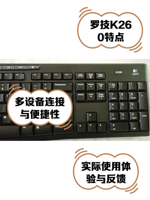 罗技键盘k260怎么连接电脑