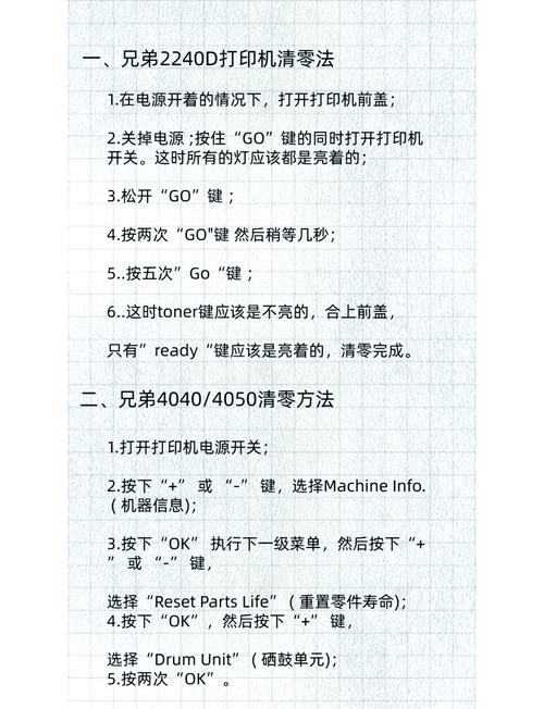 兄弟1608硒鼓清零