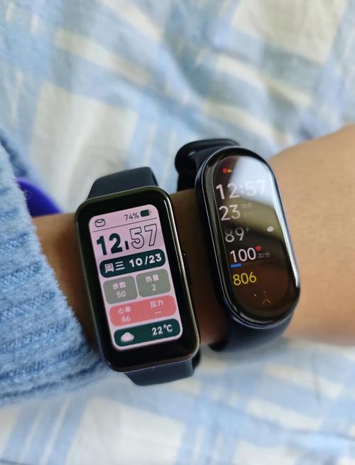 小米9pro手环与华为手环10对比