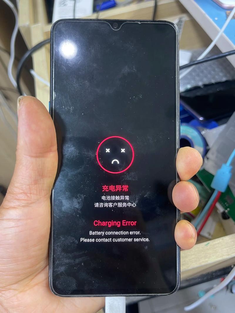 oppoR7plus电池接触异常充不了电?