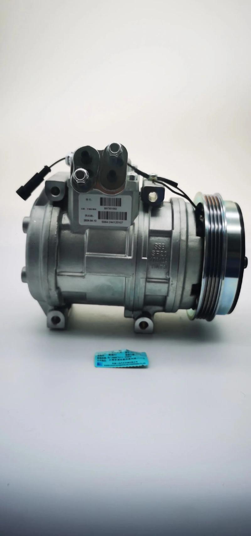 我家2匹的长虹空调压缩机坏了可以用1.5匹的代用吗?