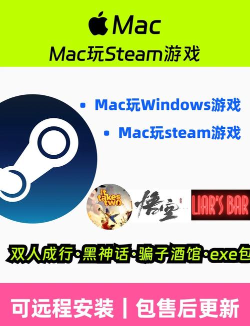 steam苹果电脑可以玩吗
