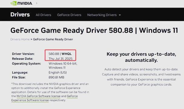 英伟达显卡驱动有必要更新吗