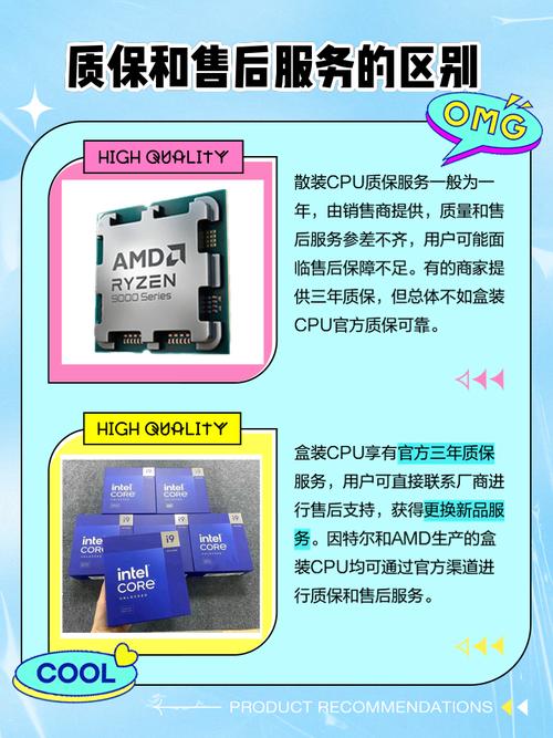 cpu散片和盒装哪个好