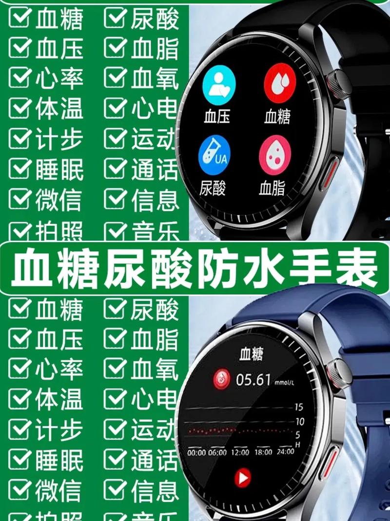 哪款手表测血压血糖较好,费用多少