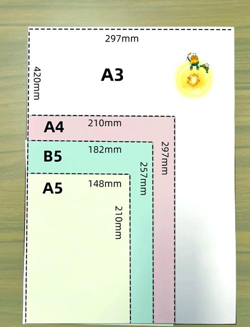 A5和B5这两种规格的本子,在大小上有什么不同之处?