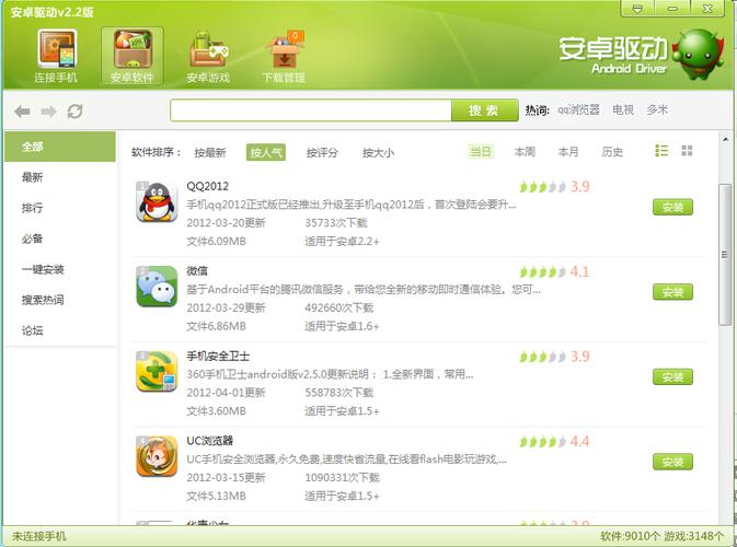 万能手机驱动怎么不管呢