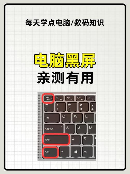 笔记本电脑亮度调到最低黑屏了怎么办