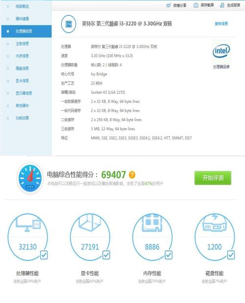 i3?3240性能怎么样?