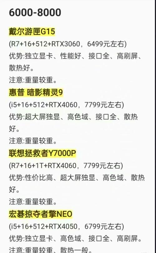 请问一下戴尔笔记本电脑的优点和缺点是什么?