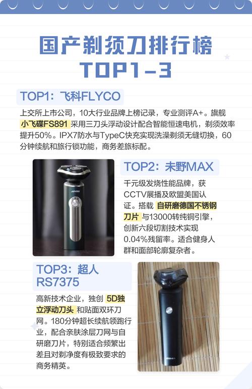 国产剃须刀哪个牌子好