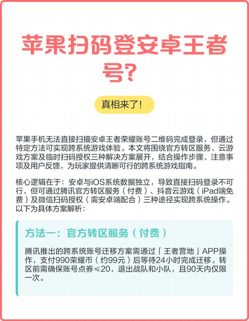 安卓王者号登苹果平板可以吗?