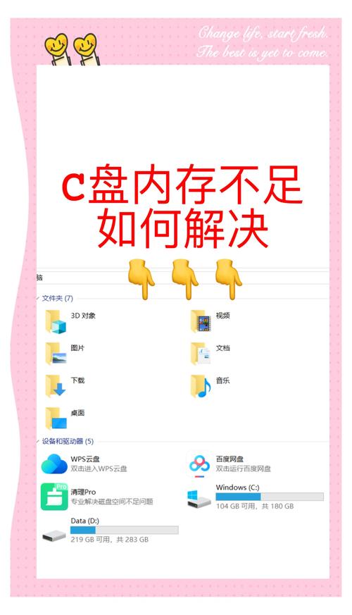 c盘满了怎么办?如何快速清理内存(6个方法)
