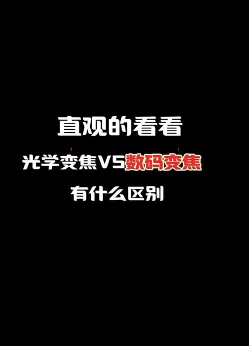 单反相机光学变焦是什么意思