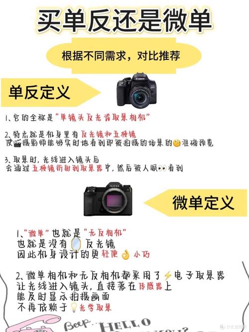 单反和微单的区别我要买哪个