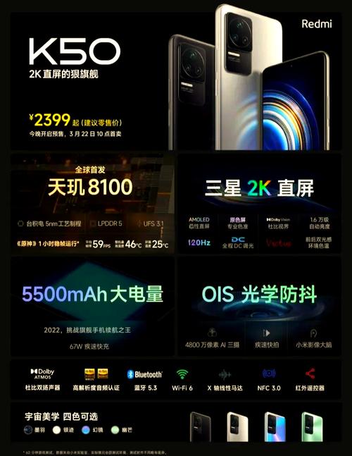小米k50刚出来费用多少