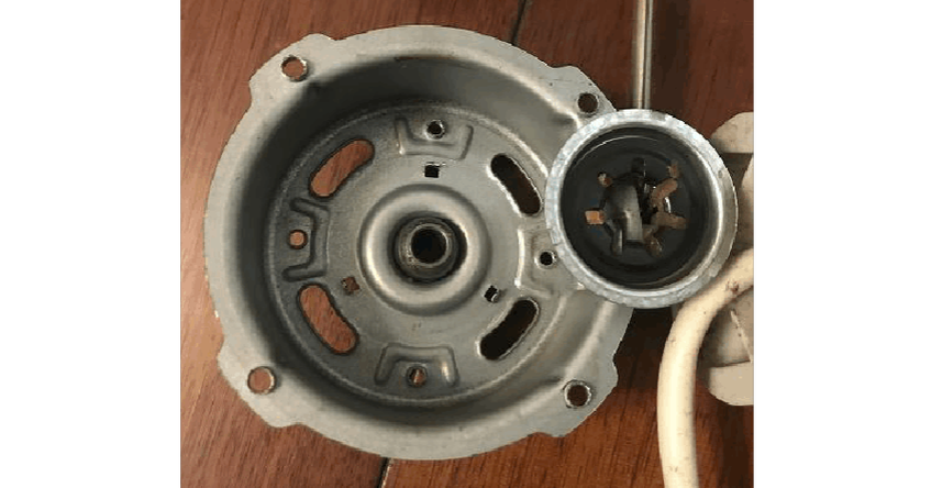 先锋电风扇电机轴承怎么安装图片