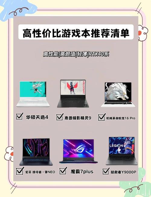 2021年游戏本排名榜前十名