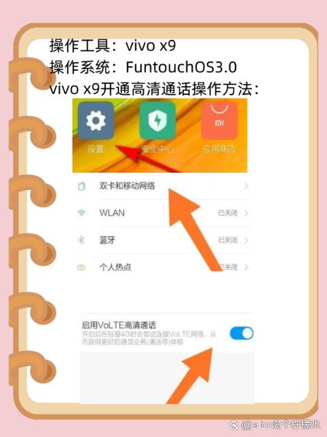 vivox9sl能开通volte功能呢?