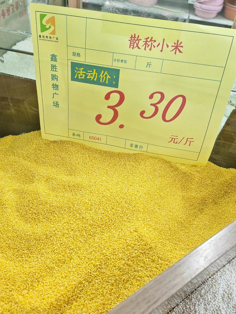 山东淄博及周边的小米(粮食)批发费用多少钱一斤?