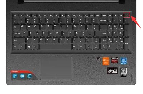 联想天逸100开机键在哪里