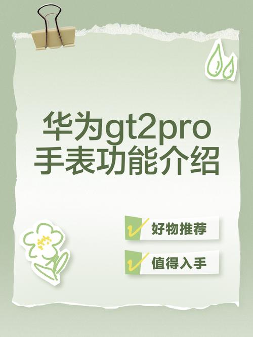 华为watchgt2pro功能详细