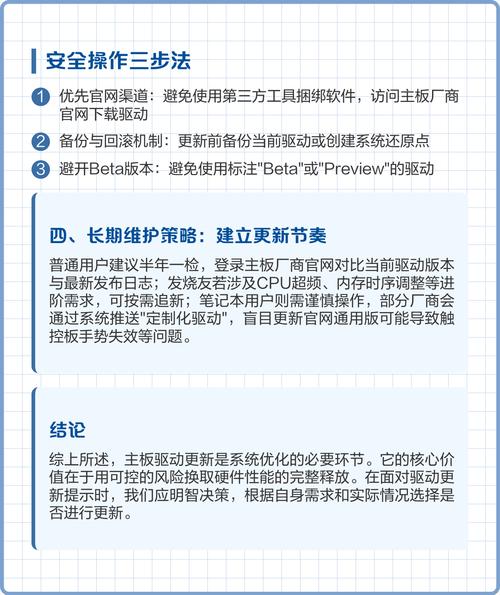 电脑主板驱动是否需要更新?