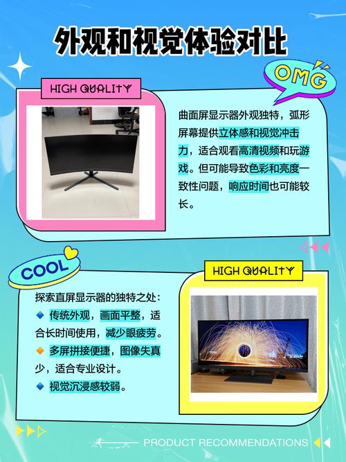 电脑显示器曲屏和直屏选哪个好?希望给点建议