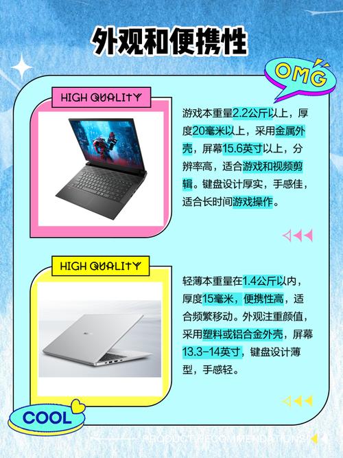 办公电脑轻薄本和游戏本的区别