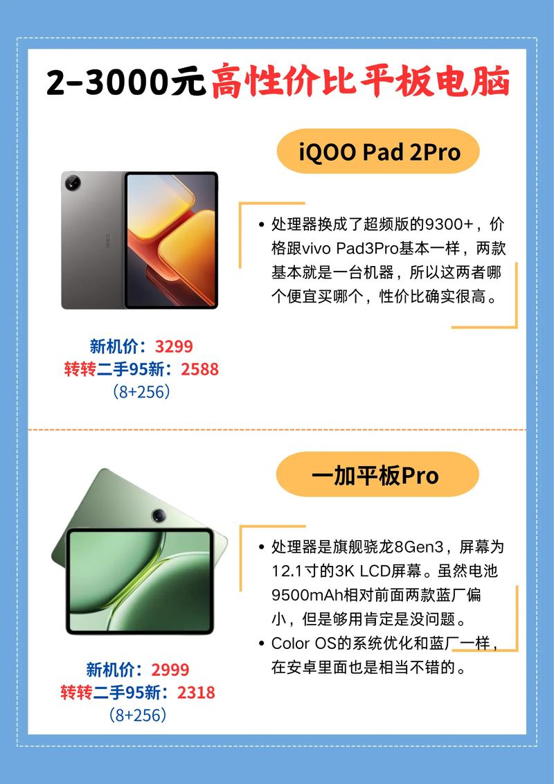 什么品牌平板电脑好用又便宜