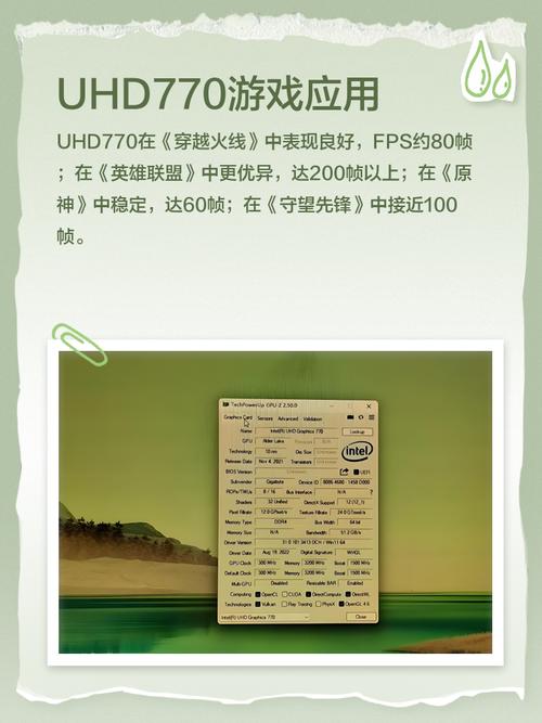 uhd770等于什么显卡