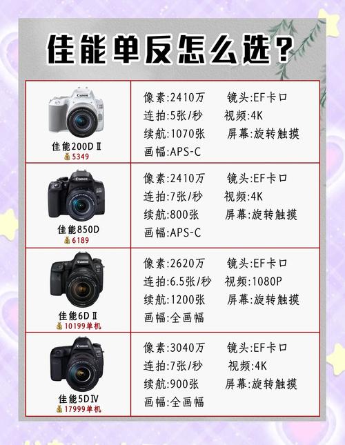 尼康与佳能单反哪个好