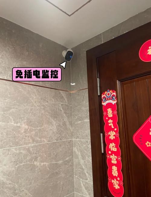 小区里面的房子门口怎么装摄像头