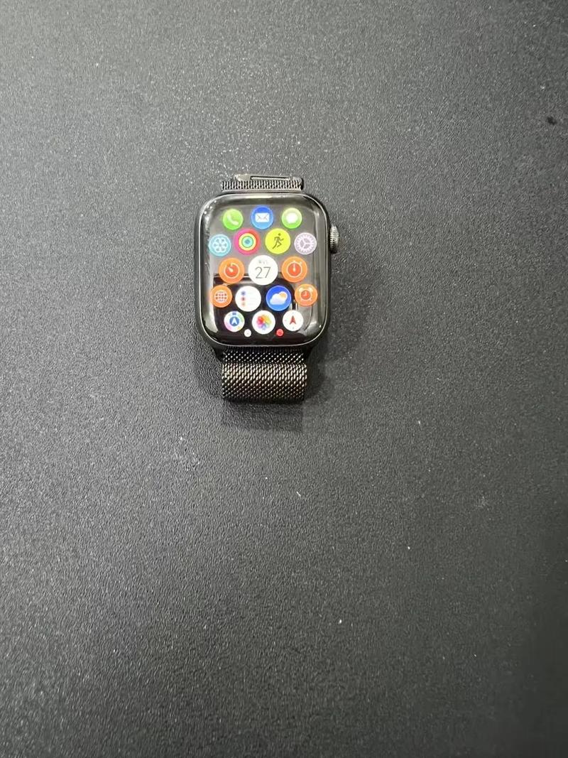 为什么苹果手表s7有蓝色框